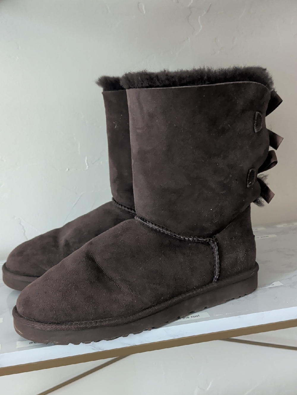 Ugg Boots Size 10.  Brown